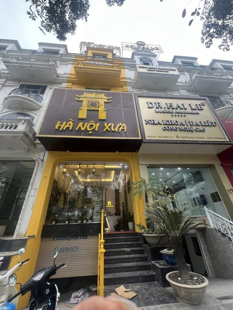 Nhà hàng Hà Nội Xưa với thiết kế và phục vụ món ăn đa dạng